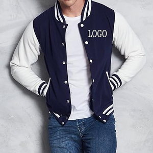 Normzl Personalised Initials Varsity College Baseball <strong>Jacket</strong> <strong>Customised</strong> Embroidery Logo Men <strong>Jacket</strong> - Product Image 2