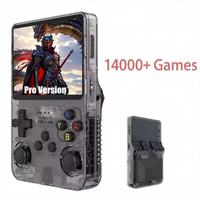 Nouvelle version Pro TV R36s, console de jeux vidéo portable rétro, peut regarder des vidéos, se connecter à la télévision