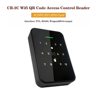 Lecteur de code QR dynamique personnalisé Secukey Smart EV1 EV2 Wigand 26/34 NFC TTL RFID RS485 pour contrôle d'accès