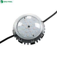 Boule LED à pixels de 120 mm de diamètre, 12 LED SMD 5050 RGB, lumière ponctuelle DC24V pour la décoration de bâtiments