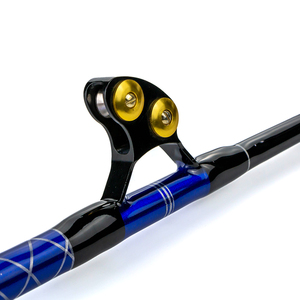 Canna da traina per la <span class=keywords><strong>pesca</strong></span> al tonno in mare profondo, per la <span class=keywords><strong>pesca</strong></span> di grossa selvaggina, 80lb 100lb 130lb, con punta girevole e impugnatura curva - Product Image 2