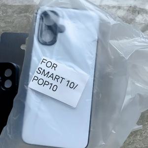 Chất lượng cao thấp moq thăng hoa trường hợp điện thoại 2D trống PC + TPU trường hợp điện thoại cho Infinix thông minh 10 <span class=keywords><strong>POP</strong></span> 10 - Product Image 5