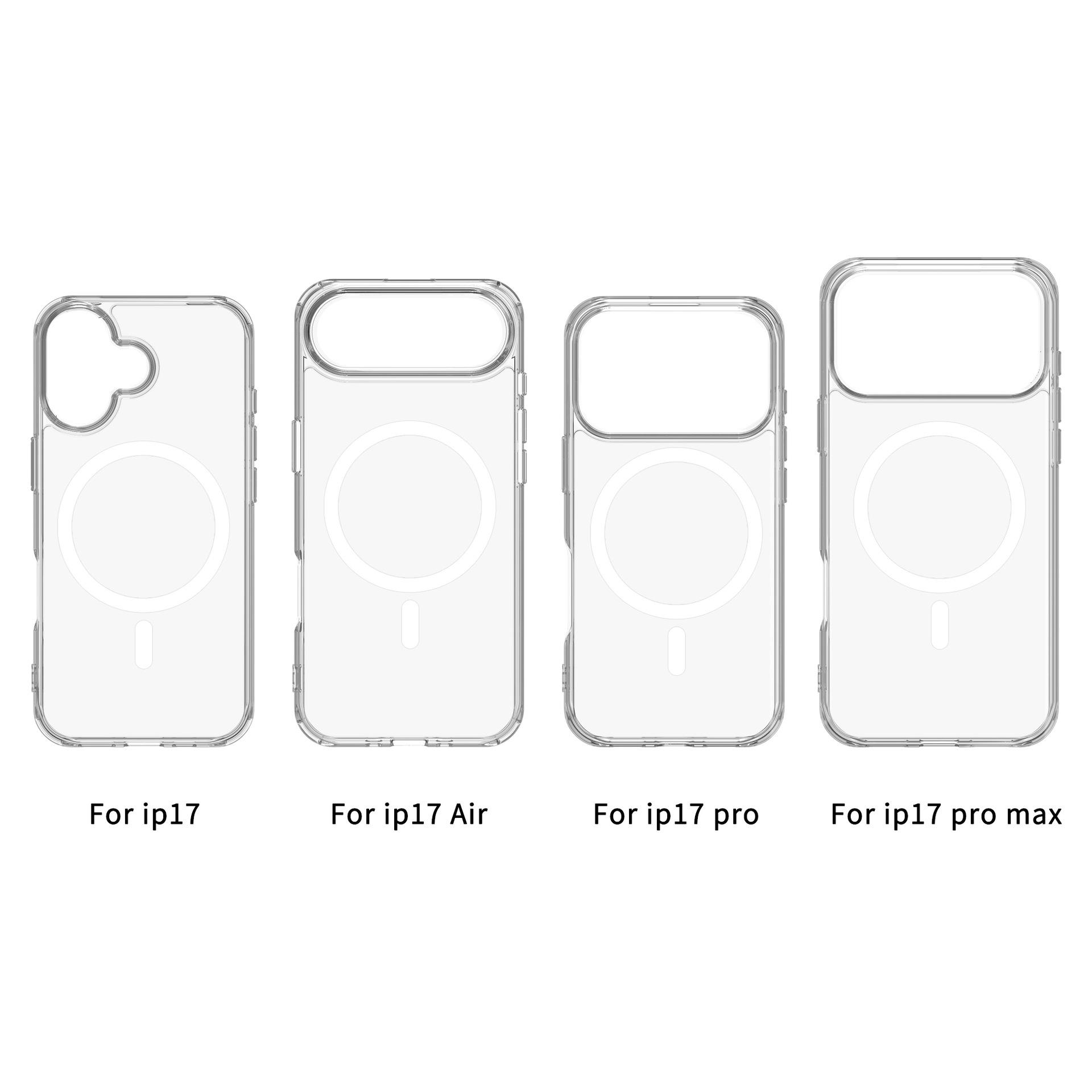 Transparent lens with a large aperture