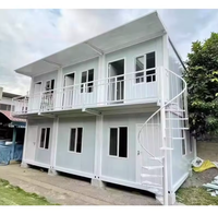 Chine Mini maisons modulaires Portable préfabriqué 10ft 15ft Flat Pack Container House Maisons préfabriquées Container