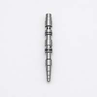 Bobine de vanne doseuse multi-canaux en acier inoxydable usinée CNC suisse sur mesure pour vannes doseuses pneumatiques et de fluides compactes