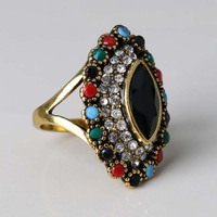 Ensemble de bijoux bohèmes rétro neufs - Bague et bracelet