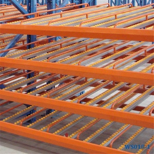 Thép bền Con lăn theo dõi kệ cho các hoạt động kho FIFO năng động chọn hệ thống chống ăn mòn bảo vệ carton dòng chảy giá - Product Image 1
