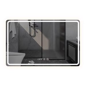 <span class=keywords><strong>Espejo</strong></span> Inteligente Cuadrado para <span class=keywords><strong>Baño</strong></span>, <span class=keywords><strong>Espejo</strong></span> LED <span class=keywords><strong>de</strong></span> Pared con Pantalla Táctil, Antivaho e Iluminado - Product Image 5