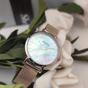 Reloj de Pulsera de Acero Inoxidable para Mujer, Diseño Elegante con Logotipo Personalizado, Movimiento de Cuarzo, Ideal para Moda y Negocios - Product Image 1