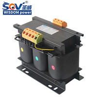 Transformateur de puissance triphasé à bobinage en cuivre de type sec 220V, bobine toroïdale 500VA-5000VA, équipement industriel