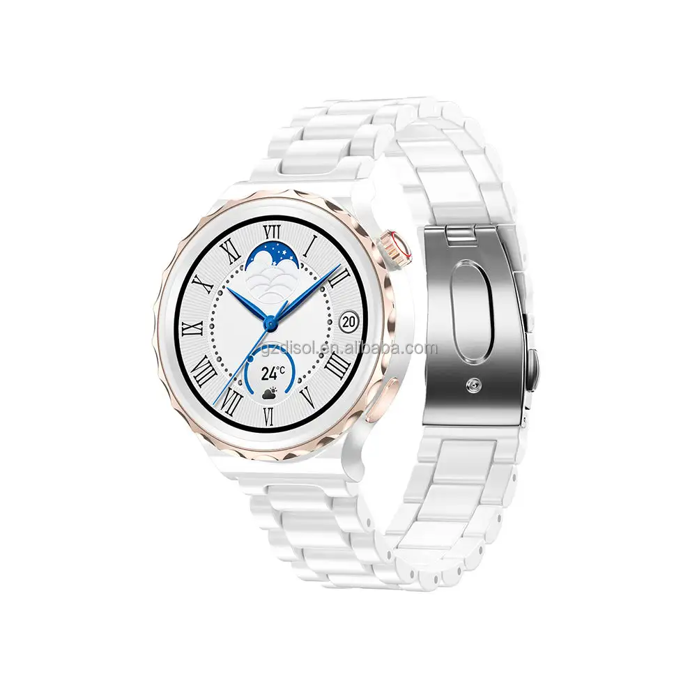 Горячая Распродажа BT Call Watch D3 Pro Reloj Смарт-часы для женщин 1,32 дюйма 360x360 полный экран сенсорный экран для женщин IP68 Водонепроницаемые Смарт-часы D3 Pro