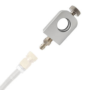 Valve à broche froide rechargeable OEM personnalisable en laiton doré M18*1.5, entrée gaz TR21-4, sortie compatible pour carbonateur - Product Image 1