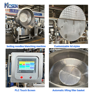 Bollitore Industriale Basculante a Gas da 200L-1000L per Cottura e Blanching di Ceci, Agnello, Manzo e Alimenti Lavorati - Product Image 6