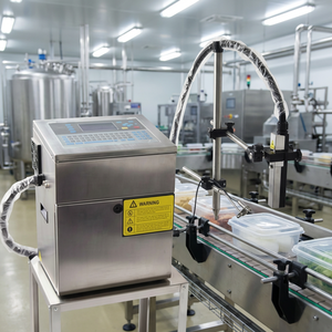 費用対効果の高い生産ラインインクジェットコーダー小型文字インクジェットプリンターCIJ印刷機日付バッチコーディングマシン - Product Image 1