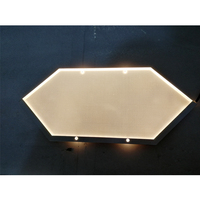 Meilleures ventes, panneaux publicitaires LED LGP de haute qualité, super luminosité, RGB, 3 mm, 4 mm, 5 mm, 6 mm, design rond