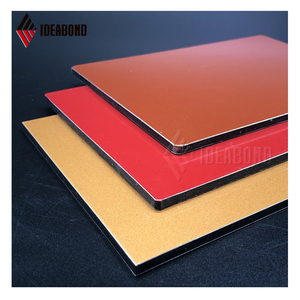 Revêtement en ACP de <span class=keywords><strong>couleur</strong></span> unie, plaque composite en aluminium revêtue de PVDF pour mur-rideau, finition de <span class=keywords><strong>maison</strong></span> et décoration extérieure - Product Image 1