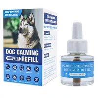 Recharge liquide de phéromones apaisantes pour animaux toutes saisons, diffuseur de phéromones apaisantes chauffant électriquement, écologique et anti-stress pour chiens