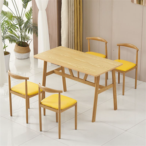 Vente en gros de chaises de salle à manger en corne en <span class=keywords><strong>fer</strong></span> <span class=keywords><strong>forgé</strong></span> restauration rapide snack restaurant et thé au lait utilisation en magasin <span class=keywords><strong>tabouret</strong></span> de salle à manger commercial - Product Image 4