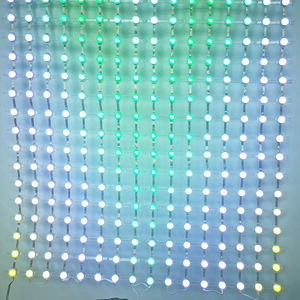 Rideau de lumières LED en maille, guirlande lumineuse décorative intérieure/extérieure pour Studio, mariage, Patio, fête, jardin - Product Image 2