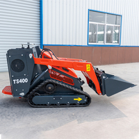 Chargeuse compacte neuve à bas prix, Euro 5 CE, type hydraulique, mini-chargeuse compacte avec godet