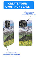Coques de Téléphone Vierges pour Sublimation pour iPhone, Étuis Vides pour Téléphones Portables 2D 3D