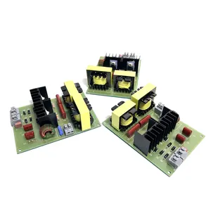 Kit Generator Pcb Kavitasi Ultrasonik 28Khz/40Khz Papan Sirkuit untuk Mesin Pembersih Ultrasonik