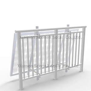 Support de montage solaire en aluminium pour balcon, surface anodisée pour panneaux photovoltaïques - Product Image 1