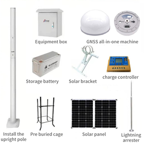 เสาอากาศสำรวจ GNSS ความแม่นยำสูงระดับมิลลิเมตร พร้อมสถานีฐาน GNSS รุ่น ZK-BD0411 - Product Image 4