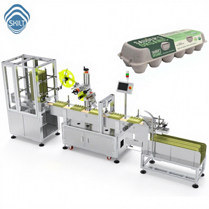 Máquina Etiquetadora Automática <span class=keywords><strong>de</strong></span> Cartones <span class=keywords><strong>de</strong></span> <span class=keywords><strong>Huevos</strong></span> SKILT (similar a EGMA-66) - para Cajas <span class=keywords><strong>de</strong></span> <span class=keywords><strong>Huevos</strong></span> <span class=keywords><strong>de</strong></span> Pulpa <span class=keywords><strong>de</strong></span> Papel - Autoadhesiva - Product Image 1