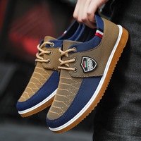 Chaussures de course pour hommes très vendues, respirantes, décontractées, en tricot, confortables, pour le sport en plein air, chaussures de marche pour hommes