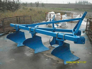 Реверсивный плуг-бороздодел для трактора, мотоблока, 1/2/3/4 борозды, трехточечное крепление для обработки почвы - Product Image 4