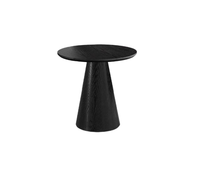 Nouvelle combinaison de table à thé ovale de couleur crème et noyer de luxe moderne pour chaises de salon-Style du vent