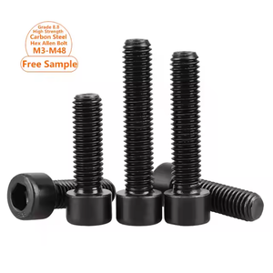 Cường Độ Cao Thép Hợp Kim Din912 Màu Đen 8.8 12.9 Hex Allen Key <span class=keywords><strong>Bolt</strong></span> M8 * 25 DIN 912 Hex Đầu Ổ Cắm Bu Lông - Product Image 3