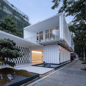 Сборные двухэтажные контейнерные дома: современные модульные разборные роскошные офисные здания из стали, 2-3 спальни, 40 футов - Product Image 1