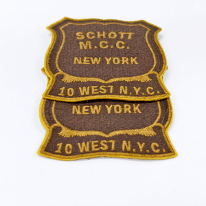 Patch da calcio in poliestere toppe personalizzate con ricamo in tessuto di feltro personalizzato per tshirt per abbigliamento - Product Image 3