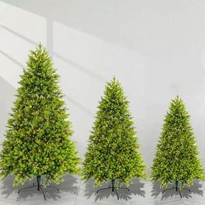 Árbol de Navidad preiluminado de PE completo al por mayor de fábrica con luces LED, árbol de Navidad de <span class=keywords><strong>abeto</strong></span> <span class=keywords><strong>canadiense</strong></span> realista para el hogar de Navidad - Product Image 2