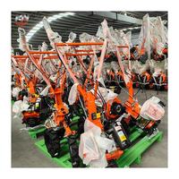 Machines agricoles portables Mini machine de culture des terres 5HP 7HP tracteur de jardin cultivateurs maison diesel motoculteur