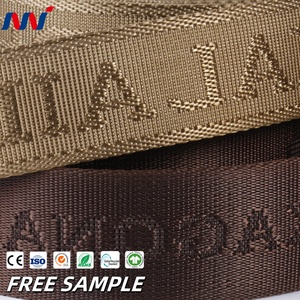 Jacquard Nylon Nhà Máy Thiết Kế Mới Thân Thiện Với Môi Tái Chế Bền Nylon Polyester Vải Cho Ban Nhạc Đồng Hồ Dây Đai Ghế Băng Túi - Product Image 1