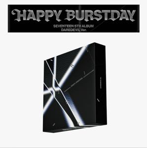 KPOP SEVENTEEN 5ème album HAPPY BURSTDAY DAREDEVIL Ver. Album complet officiel du groupe de K-pop coréen, cadeau musical de collection, merch Bluewave - Product Image 3