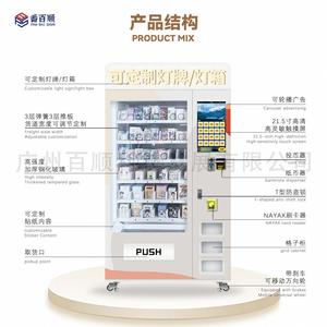 Distributeur automatique de cartes créatives Guzi, type armoire à compartiments, pour boîtes mystères de mode complètes - Product Image 2