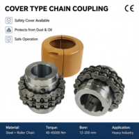 Accouplement de chaîne à rouleaux en acier rigide KC, pièces forgées et trempées, personnalisable OEM pour les machines des mines et des imprimeries américaines