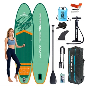 Planche de surf <span class=keywords><strong>gonflable</strong></span> SUP pour sports nautiques, fabrication en usine, matériau Drop Stitch, planche à pagaie ISUP - Product Image 1