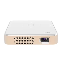 Mini projecteur portable P30 pas cher DLP Micro HD avec lampe LED 2500mAh 1080 Compatible 40ANSI projecteur de bureau à domicile multimodal