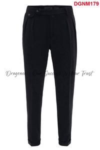 Pantalones de cuero ajustados a la moda para hombre, pantalones de cuero genuino de alta calidad para hombre, pantalones de cuero de piel de oveja al mejor precio - Product Image 6