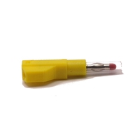 Connecteur banane empilable de 4 mm, tête de lanterne, connecteur banane à cœur, type à souder, connecteur banane