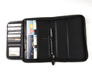 <span class=keywords><strong>Pu</strong></span> da A5 chủ thẻ tín dụng Wallet trường hợp hộ chiếu chủ danh mục đầu tư tùy chỉnh dập nổi logo danh mục đầu tư tập tin Túi thư mục - Product Image 2