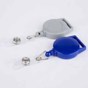Porte-badge infirmière en plastique personnalisé avec logo, 32 mm, clip pour badge d'identification, enrouleur de badge rétractable facile à tirer - Product Image 2