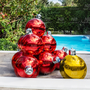 Outside Decorative Inflatable Biggest Ceiling Floating Decorations Oversized Discount Colorful Big Ornament <b>Balls</b> Mirrior <b>Ball</b> S - Product Image 2