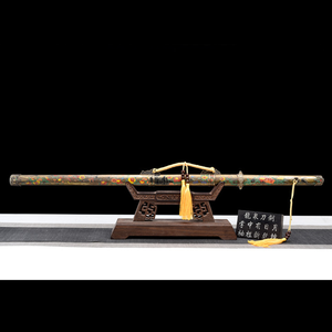 <span class=keywords><strong>ชุด</strong></span>ทองแดงล้วนดอกไม้บานสไตล์ยาวดาบไม้อันเก่าแก่สำหรับตกแต่งรอบๆภาพยนตร์และโทรทัศน์ผลิตในประเทศจีน - Product Image 2