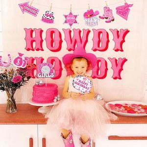 24 Piezas de Accesorios para Fotomatón con Temática del Oeste, Decoraciones para Bodas y Fiestas de Cumpleaños, Artículos para Fiestas de Chicas - Product Image 6